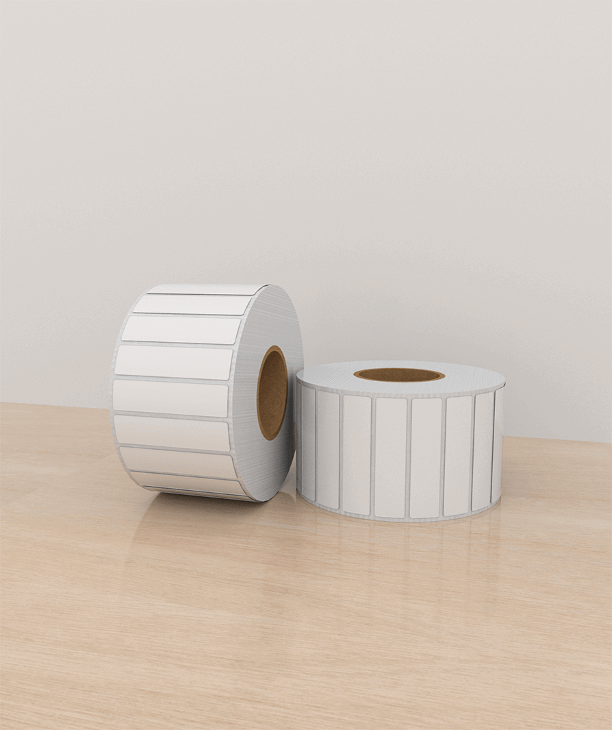 Etiquetas Papel 4×1 pulg, 1 columna, core 3, 5000 etiquetas