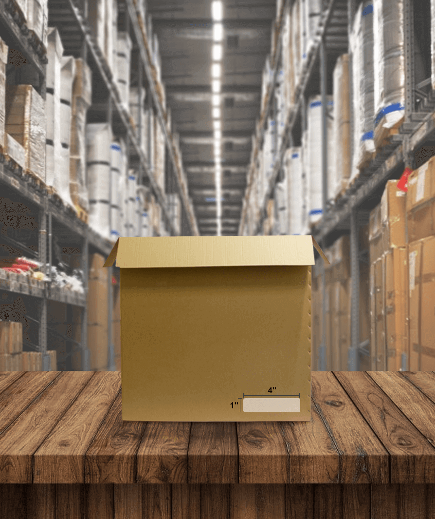 Etiquetas Papel 4×1 pulg, 1 columna, core 3, 5000 etiquetas - Image 2