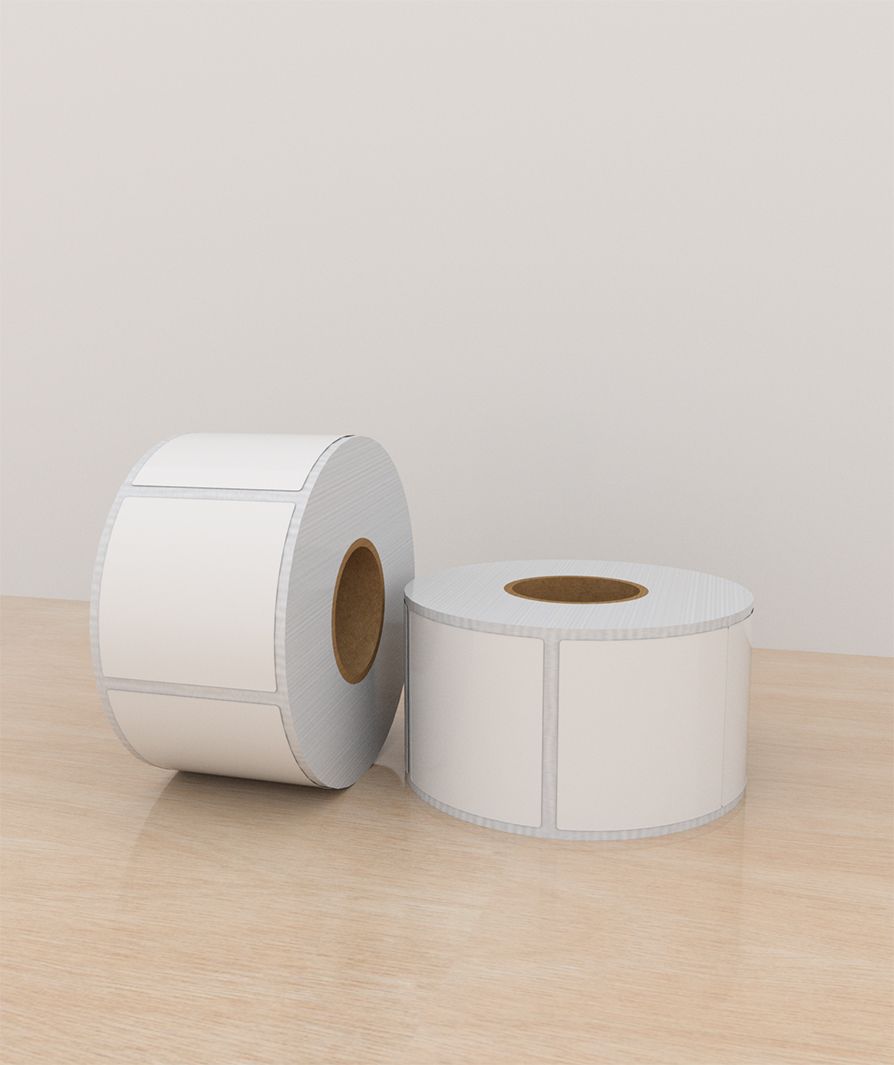 Etiquetas Papel 4×4 pulg, 1 columna, core 3, 1000 etiquetas