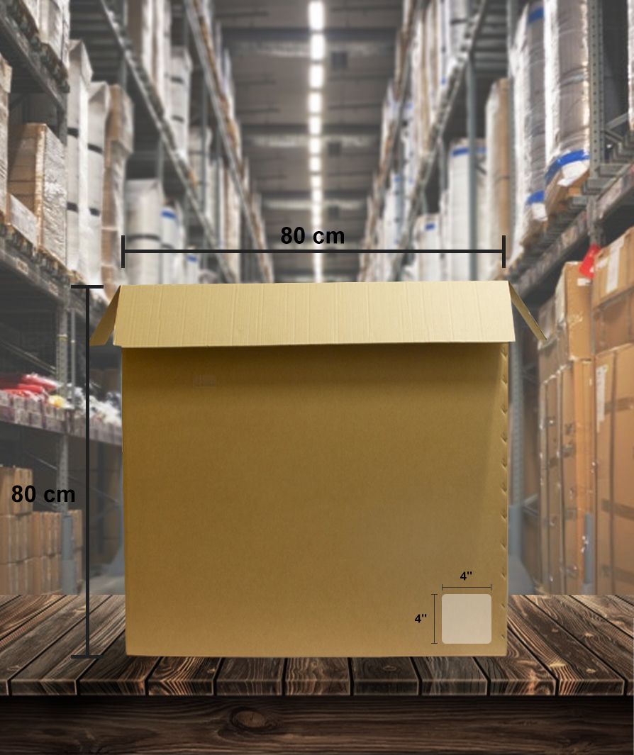 Etiquetas Papel 4×4 pulg, 1 columna, core 3, 1000 etiquetas - Image 2