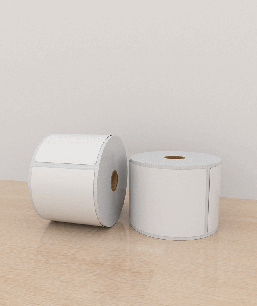 Etiquetas Papel 4×6 pulg, 1 columna, core 1, 250 etiquetas