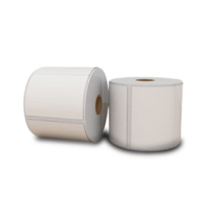 Etiquetas Poliéster 4×3 pulg, 1 columna, core 1, 500 etiquetas