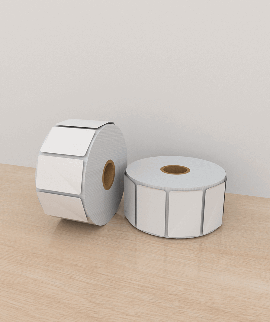 Etiquetas Térmico Directo de Papel 3×2 pulg, 1 columna, core 1, 1,000 etiquetas